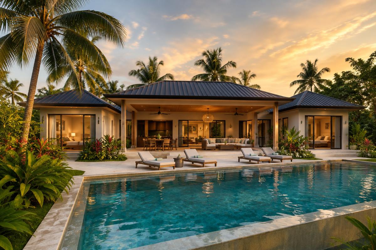 3 bedroom villa render